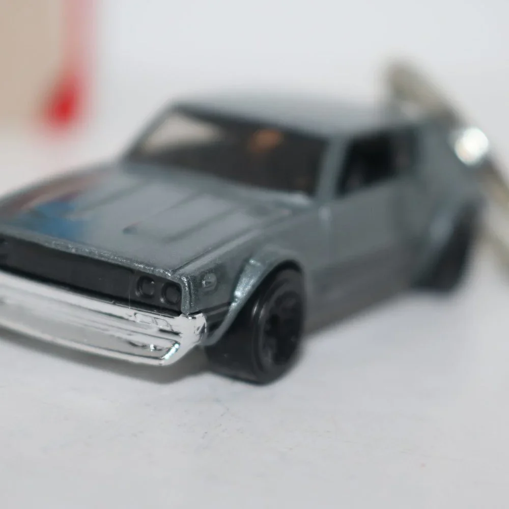 Hot Wheels Then & Now Nissan Skyline CUSTOM keychain
